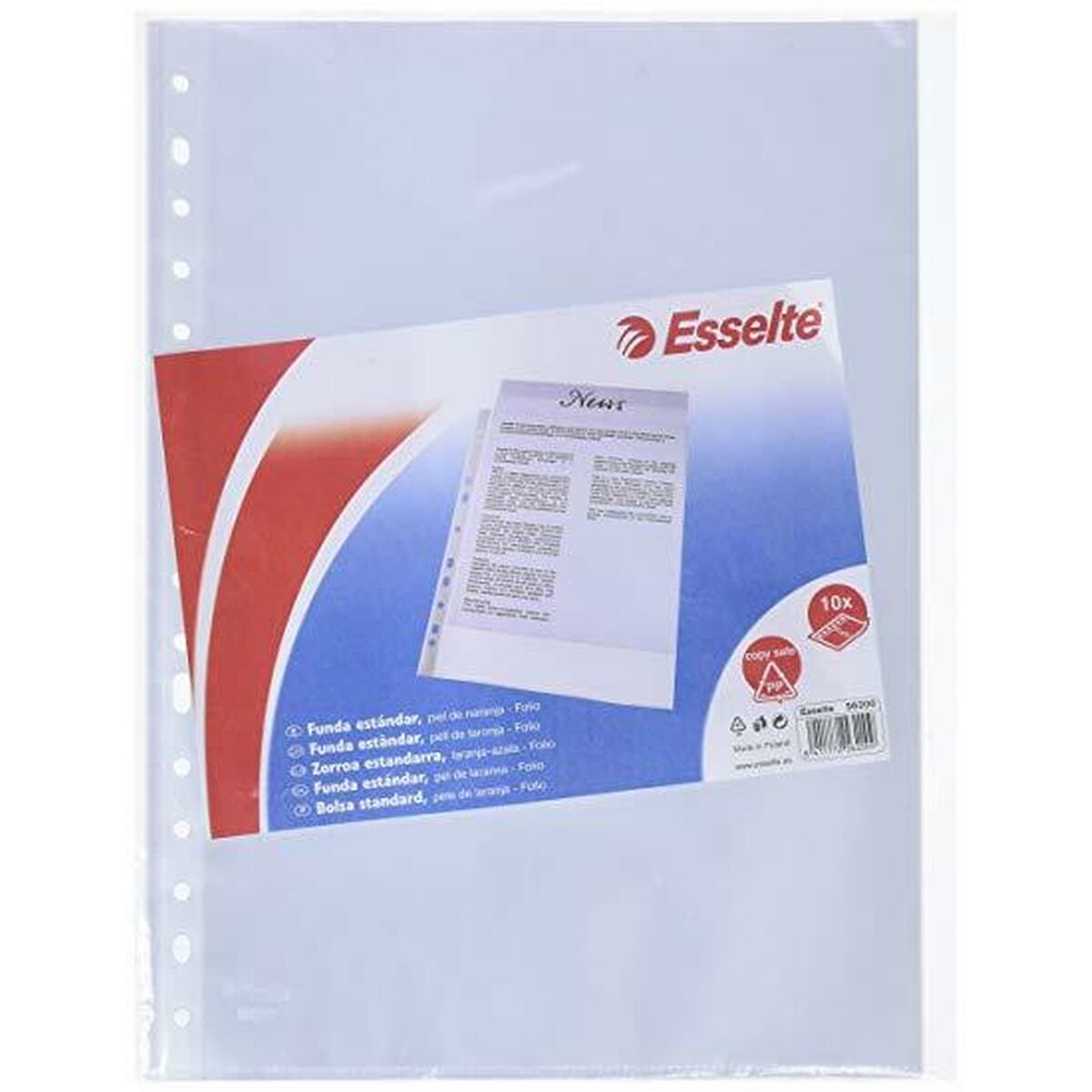 Covers Esselte Sheet 10 Pieces (10 Units)