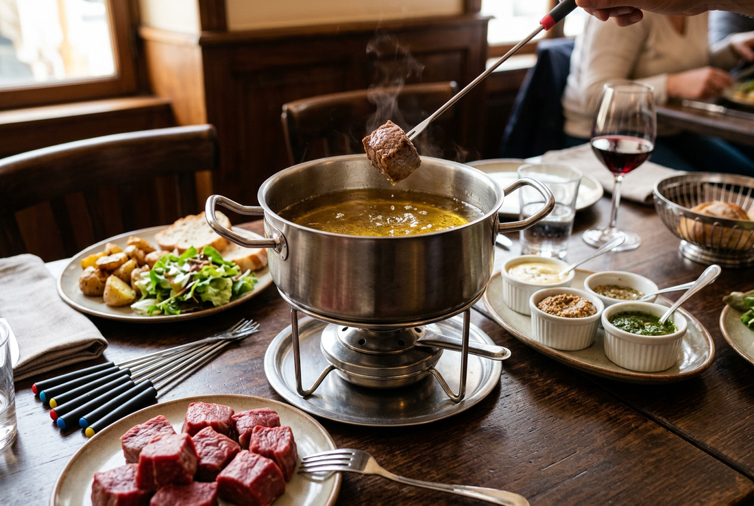 Tout savoir sur la fondue à l’huile : matériel, conseils et recette bourguignonne