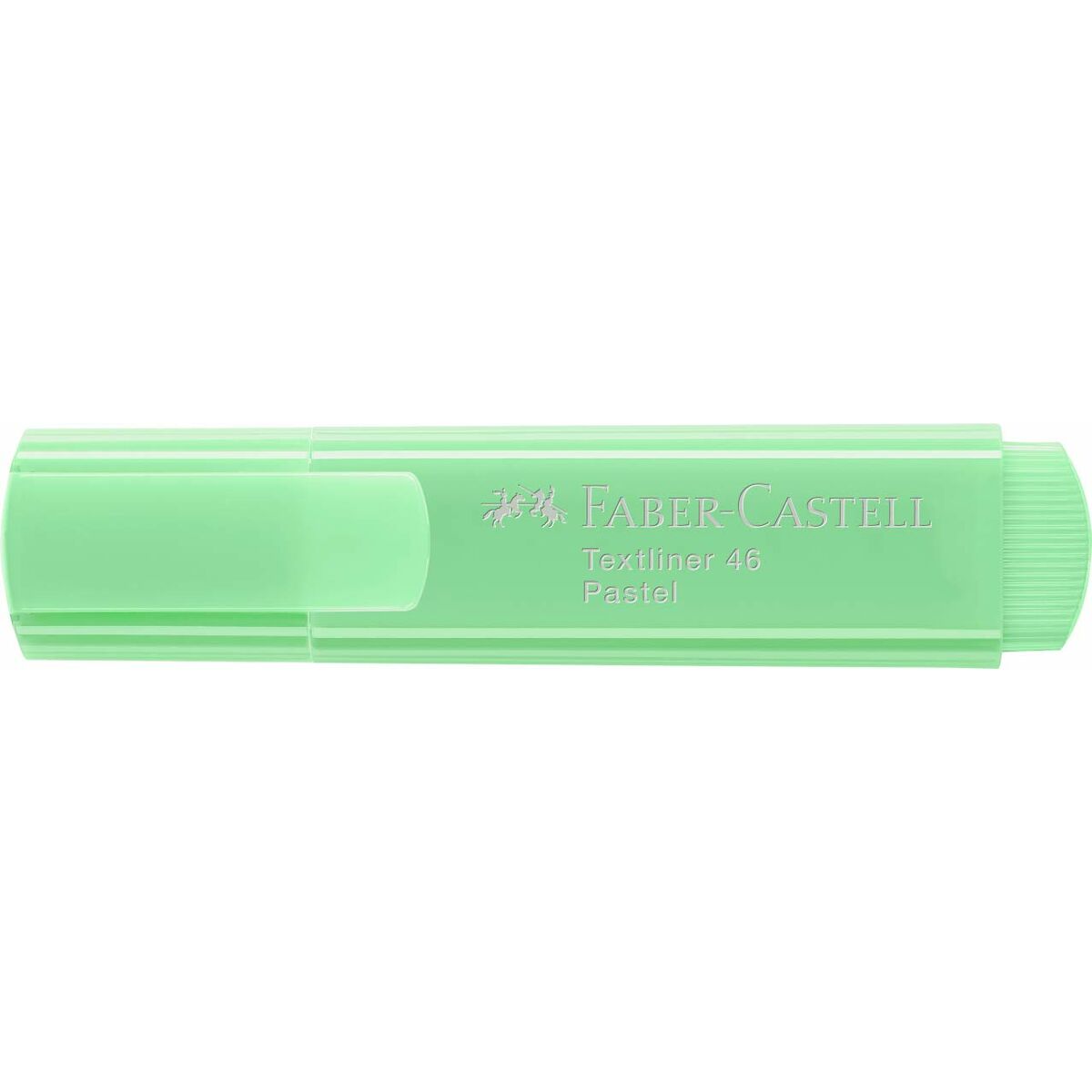 Fluorescent Marker Faber-Castell Textliner 1546 Cake Light Green (10 Units)