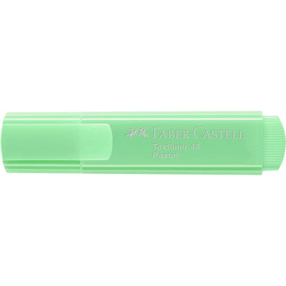 Fluorescent Marker Faber-Castell Textliner 1546 Cake Light Green (10 Units)