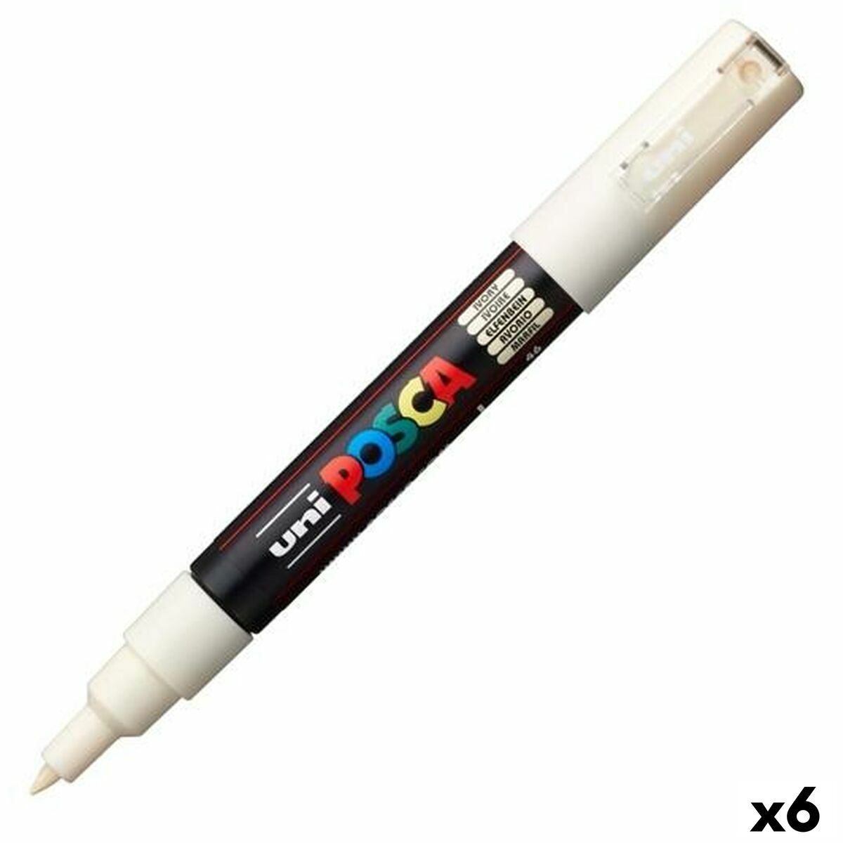 Marker POSCA PC-1M Ivory (6 Units)