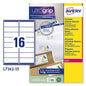 Adhesives/Labels Avery L7162-15 99,1 x 33,9 mm White 15 Sheets