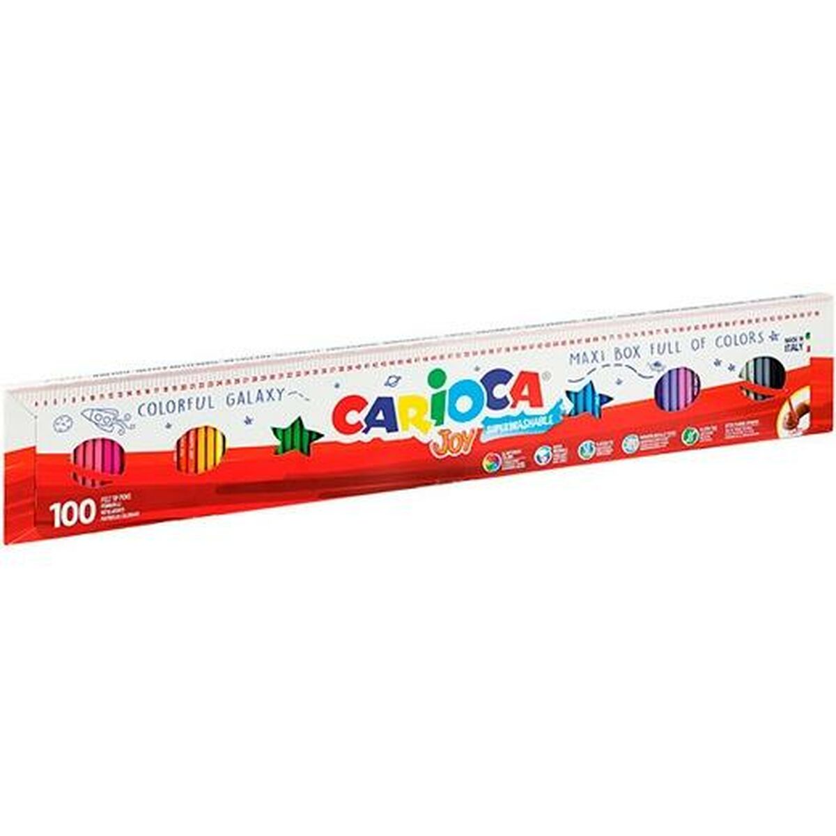 Set of Felt Tip Pens Carioca Joy Colorful Galaxy Multicolour (10 Units)