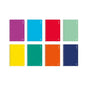 Notebook Pacsa Basic Multicolour Sheet 80 Sheets 21,5 x 31,5 cm 10 Pieces