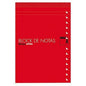 Notepad Pacsa 1/8" 1/8 80 Sheets 4 mm Printed grid 10 Pieces