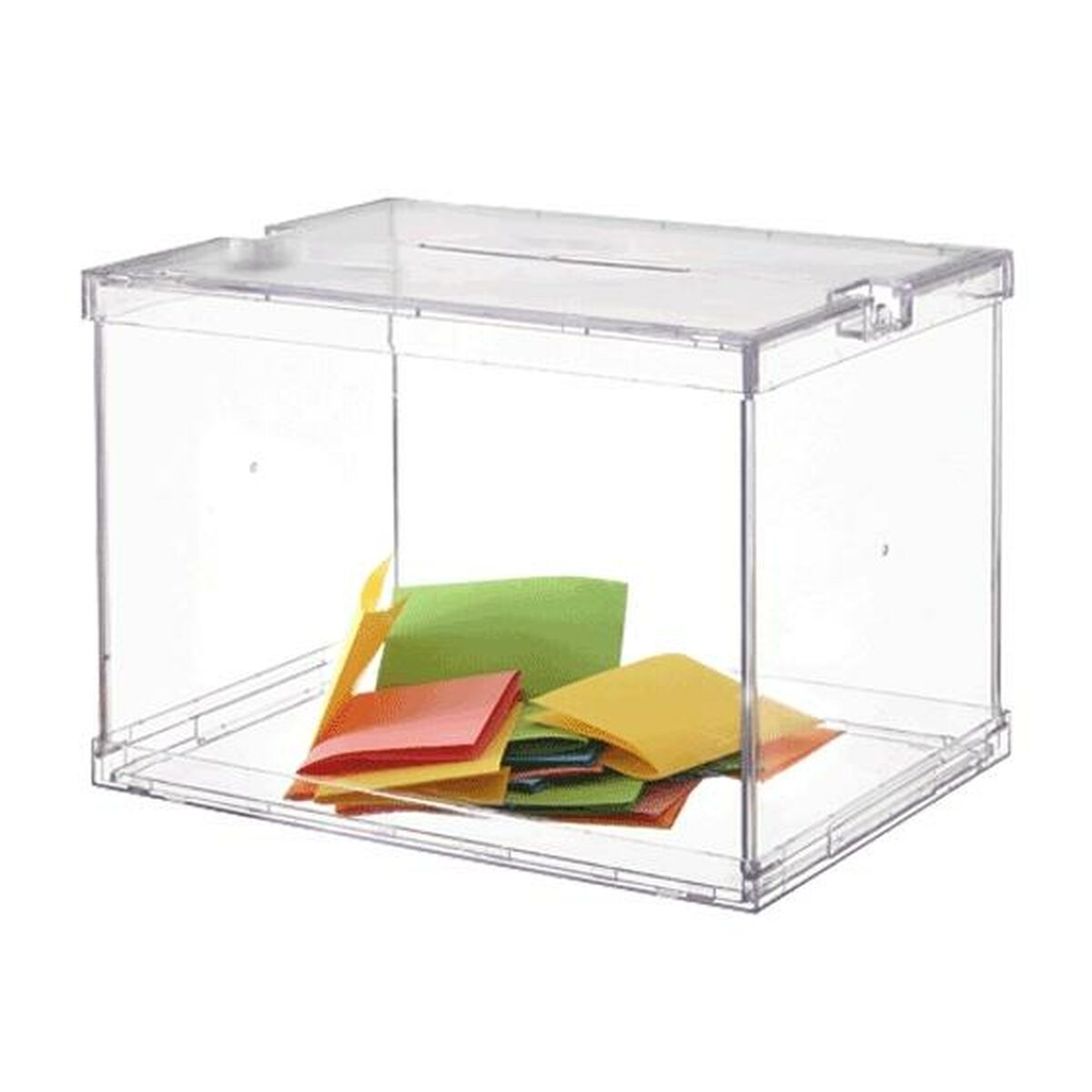 Urn Archivo 2000 Transparent 31 x 44 x 31,5 cm