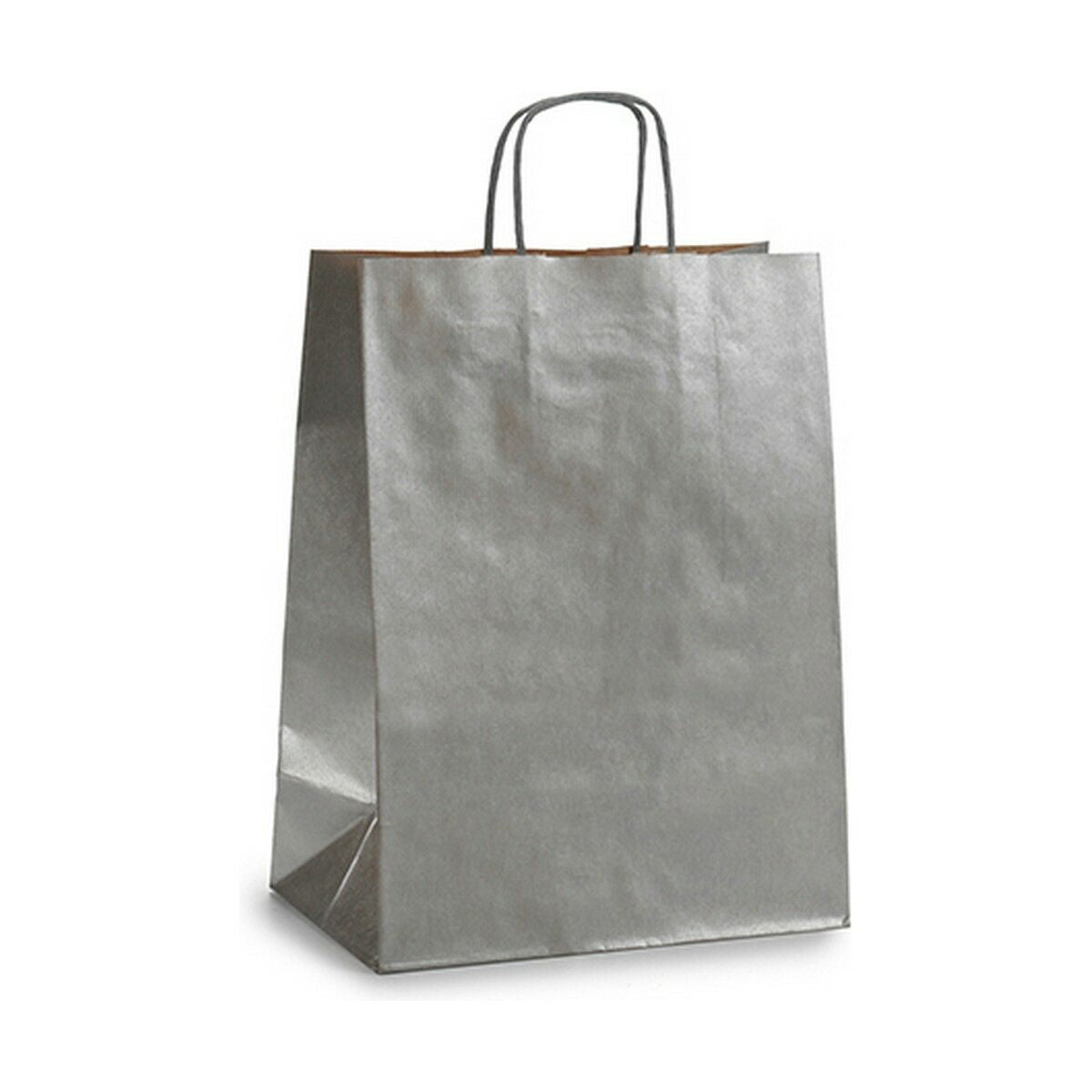 Paper Bag Pincello Silver 24 x 12 x 40 cm 24 x 40 x 0,2 cm (25 Units)