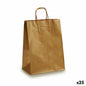 Paper Bag Pincello Golden 24 x 12 x 40 cm 24 x 40 x 0,2 cm (25 Units)