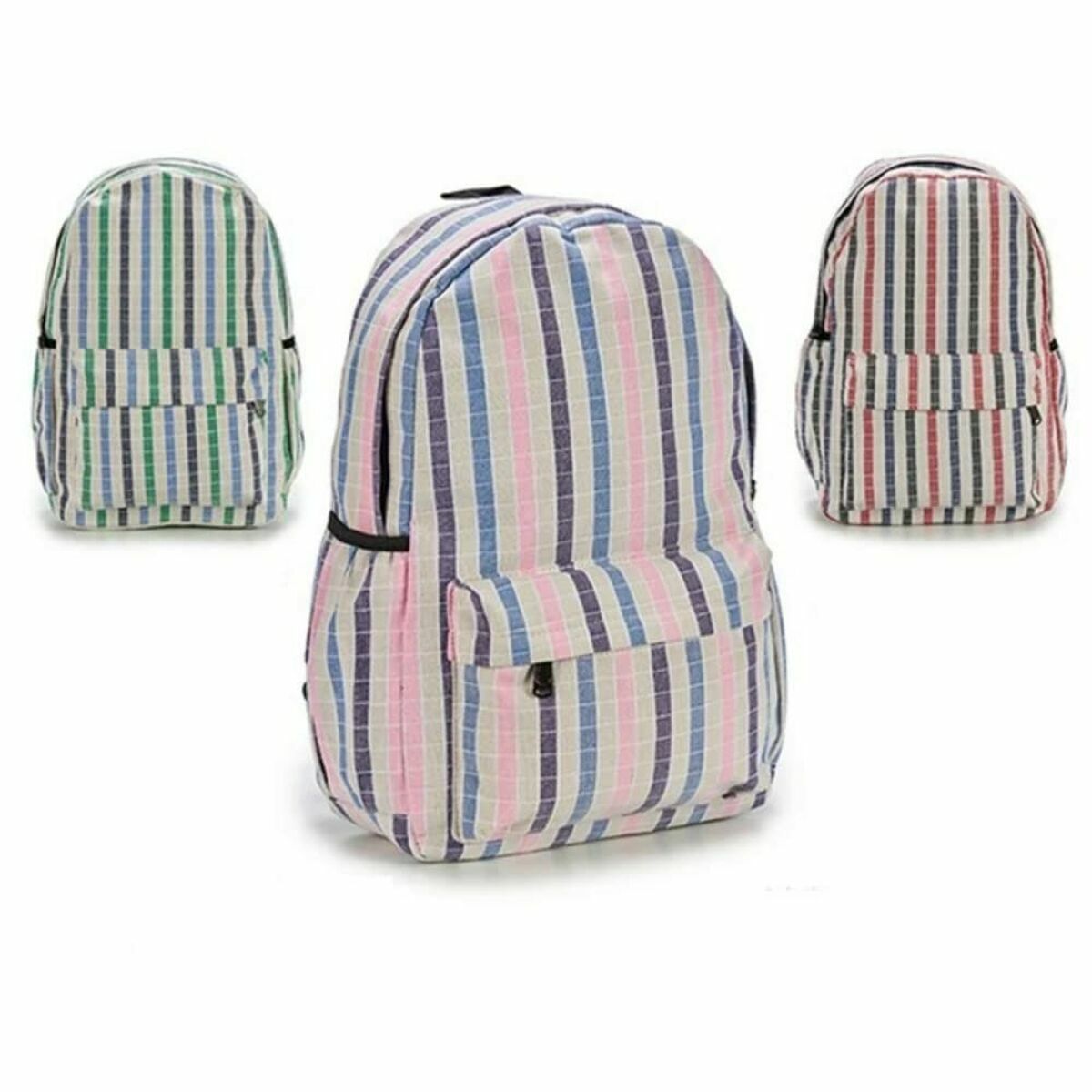 School Bag Pincello Multicolour 13 x 45 x 31 cm 31 x 45 x 13 cm Stripes (12 Units)