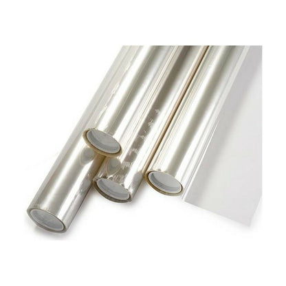 Gift Wrap Transparent 0.,62 x 25 m (9Units)