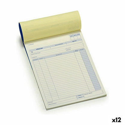 Dispatch Order Book Pincello 50 Sheets 21 x 0,5 x 28,5 cm (12 Units)