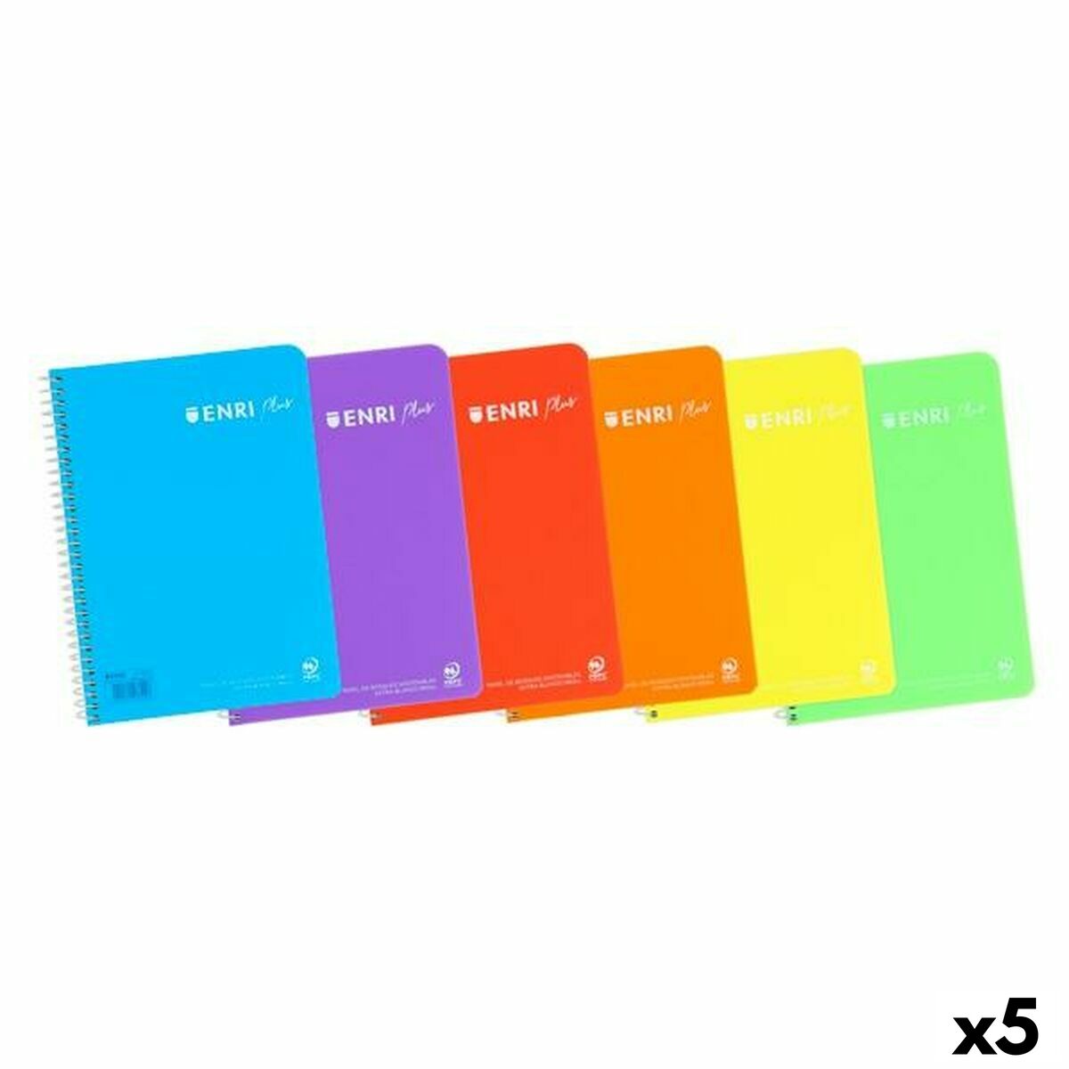 Notebook ENRI Sheet 80 Sheets (5 Units)