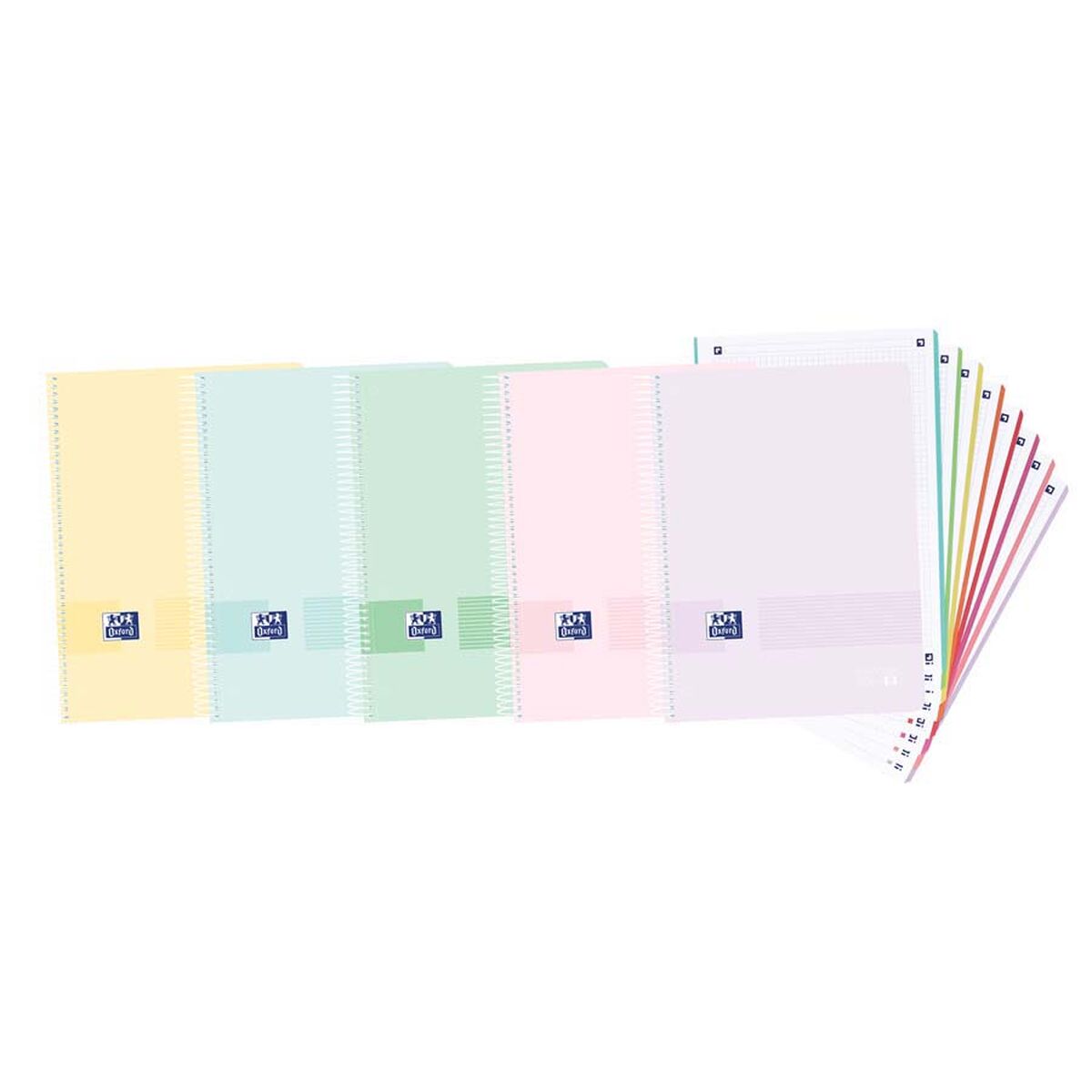 Set of exercise books Oxford Multicolour A4 (5 Units)