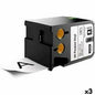 Thermal transfer ribbon Dymo XTL 54 mm White Black (3 Units)