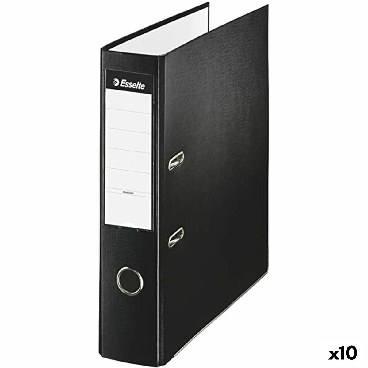 Lever Arch File Esselte Black Sheet (10 Units)
